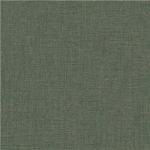 Casadeco|Papel pintado lino verde taiga|Imitacion Tela