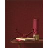 Linen wallpaper amarena red - Casadeco Caractere 201178668