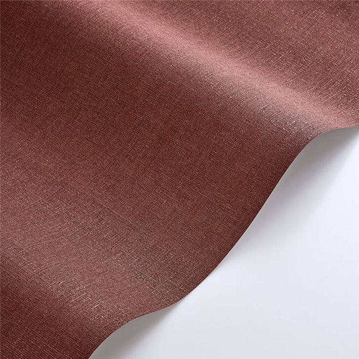 Linen wallpaper amarena red - Casadeco Caractere 201178668