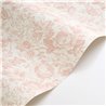 Casadeco|English-style rose wallpaper in white pink|Vintage Flowers