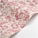 English-style rose wallpaper in white red - Casadeco Les Belles Toiles de Jouy 201728558