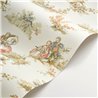 Papier peint Toile de Jouy multicolore style classique - Casadeco Les Belles Toiles de Jouy 201737407