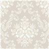 Baroque floral garland wallpaper in grey - Casadeco Les Belles Toiles de Jouy 201749292