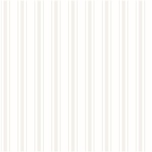 Papier peint à rayures élégantes blanc bleu - Casadeco Les Belles Toiles de Jouy 81576103