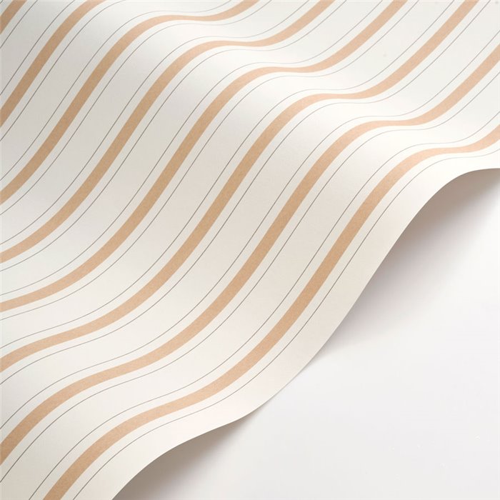 Tapete elegante streifen beige - Casadeco Les Belles Toiles de Jouy 81571414