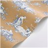 Toile de Jouy modern and colorful wallpaper - Casadeco Les Belles Toiles de Jouy 87912606