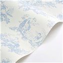 Toile de Jouy contrast-color wallpaper - Casadeco Les Belles Toiles de Jouy 87916217