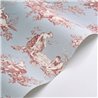 Toile de Jouy updated-style wallpaper - Casadeco Les Belles Toiles de Jouy 87916808