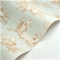 Toile de Jouy contemporary-design wallpaper - Casadeco Les Belles Toiles de Jouy 87917272