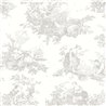 Toile de Jouy summer-motifs wallpaper - Casadeco Les Belles Toiles de Jouy 87919103