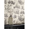 Toile de Jouy classic-renewed wallpaper - Casadeco Les Belles Toiles de Jouy 87919612