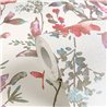 Romantische Aquarell-Blumentapete weiß rosa - Metropolitan Living 2028790611