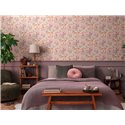 Romantische Aquarell-Blumentapete rosa - Metropolitan Living 2028790613