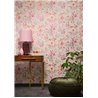 Papier peint romantique fleurs aquarelle rose - Metropolitan Living 2028790613