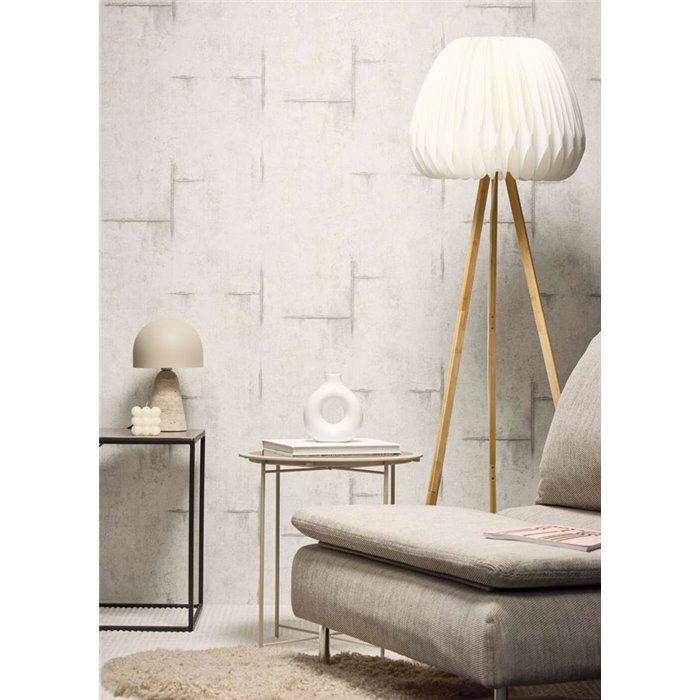 Papeldecor|Zeitgenössische Tapete in grauer Betonoptik|Wohnen