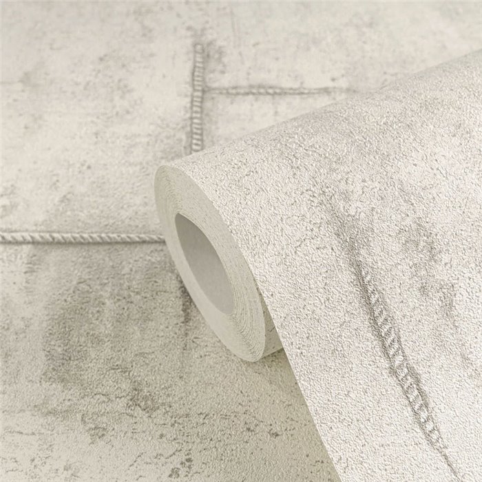 Contemporary grey concrete effect wallpaper - Metropolitan Living 2028790851