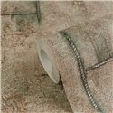 Papier peint industriel effet béton marron - Metropolitan Living 2028790854