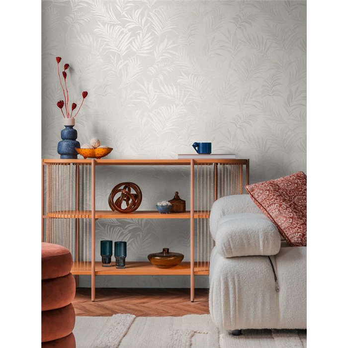 Moderne Dschungel-Tapete weiß - Metropolitan Living 2028791081