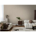 Papeldecor|Plain textured stucco wallpaper brown|Living Room