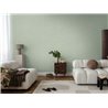 Papeldecor|Plain textured stucco wallpaper green|Living Room
