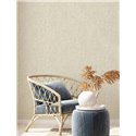 Papeldecor|Plain textured stucco wallpaper cream white|Hospitality