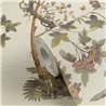 Papeldecor|Romantic chinoiserie floral wallpaper with birds beige cream|Living Room
