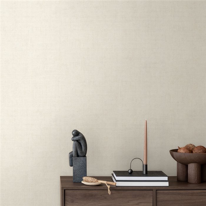 Papeldecor|Uni Struktur Tapete beige creme|Einfarbige Farben