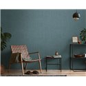 Papeldecor|Plain textured wallpaper blue|Solid Colors