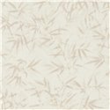 Papeldecor|Papier peint oriental feuilles de bambou beige|Salón