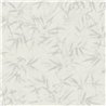Papeldecor|Papier peint oriental feuilles de bambou blanc crème|Salón