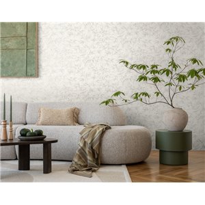 Papeldecor|Papier peint feuilles de bambou oriental vert|Salón 2