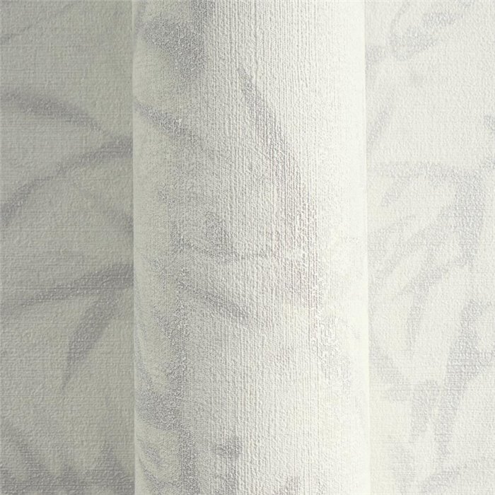 Papeldecor|Papier peint oriental feuilles de bambou blanc crème|Salón