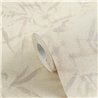 Papeldecor|Papier peint feuilles de bambou style oriental beige|Salón