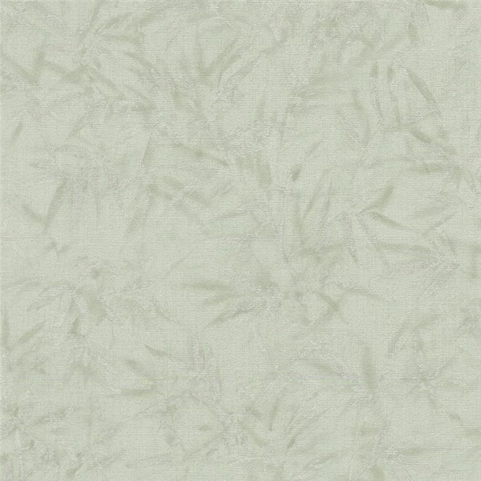 Papeldecor|Papier peint oriental feuilles de bambou vert|Salón