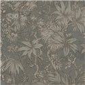 Papeldecor|Papier peint jungle tropical colonial gris|Salón