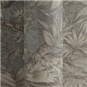 Papeldecor|Colonial tropical jungle wallpaper grey|Living Room