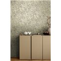 Papeldecor|Tropical jungle wallpaper colonial style grey|Hall