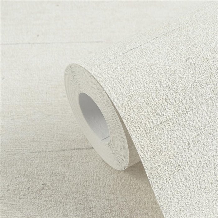 Papeldecor|Papier peint texture aspect bois blanc crème|Hall d'entrée