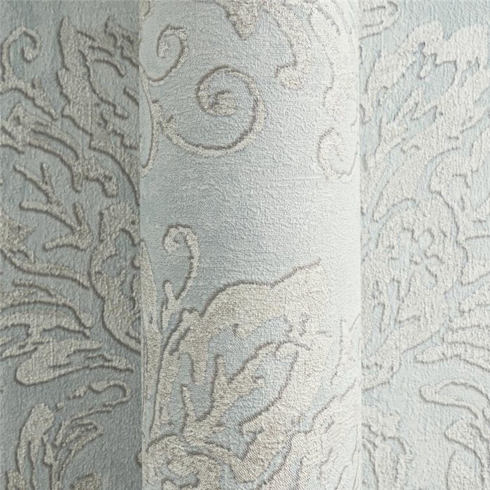 Papeldecor|Papel pintado damasco azul claro|Locales Comerciales