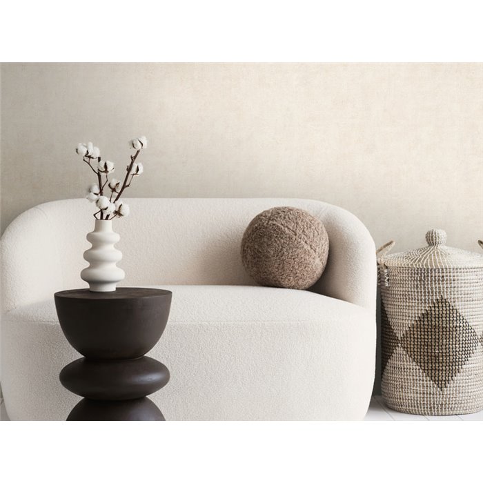 Papeldecor|Papel pintado contemporáneo efecto yeso blanco crema|Locales Comerciales