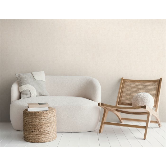 Papeldecor|Papel pintado contemporáneo efecto yeso blanco crema|Locales Comerciales
