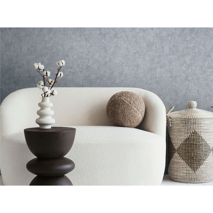 Papeldecor|Contemporary plaster effect wallpaper blue|Stucco Imitation