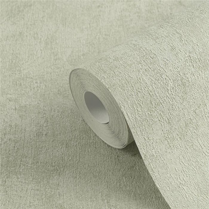Papeldecor|Papier peint contemporain effet plâtre vert|Hôtellerie