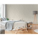 Papeldecor|Papier peint chambre scandinave floral gris clair|Chambres