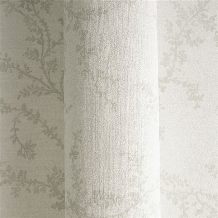 Papeldecor|Scandinavian floral bedroom wallpaper light grey|Bedrooms