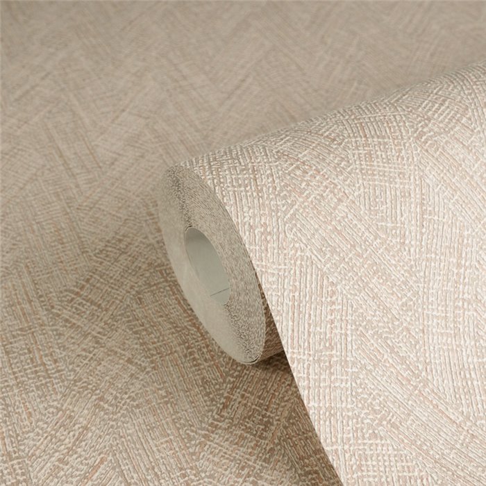 Papeldecor|Scandinavian herringbone bedroom wallpaper brown|Bedrooms