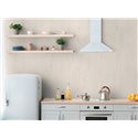 Papeldecor|Scandinavian wildflower kitchen wallpaper beige cream|Kitchen