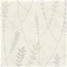 Papeldecor|Scandinavian minimalist floral wallpaper light beige|Scandinavian