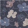 Papeldecor|Papier peint floral minimaliste scandinave bleu|Chambres