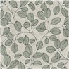 Papeldecor|Nordic leaf pattern wallpaper green|Bedrooms